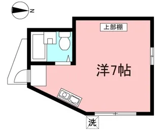リヴ代沢【2階】の間取り