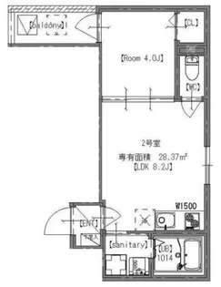 GRAND BEAR【2階】の間取り
