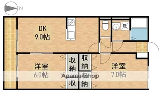 MERIE【2階】の間取り