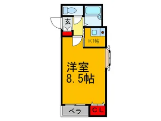 NCハイツ【3階】の間取り