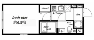 ハーモニーグラシア武蔵小山【2階】の間取り