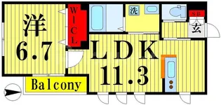 サンアリーナ【3階】の間取り