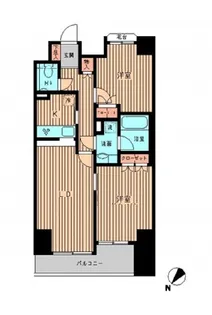 日本橋ファーストレジデンス【11階】の間取り