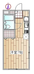 幸常館【4階】の間取り