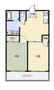 メゾン向台【3階】の間取り