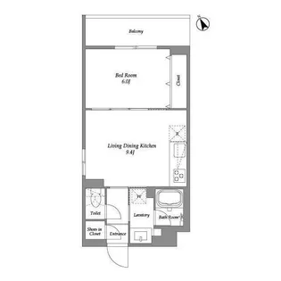 EMパレス田園調布【1階】の間取り