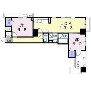 グラン・メゾンK【1階】の間取り