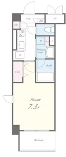 リヴァージュ大森【3階】の間取り