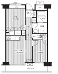 ステラメゾン武蔵小山【3階】の間取り