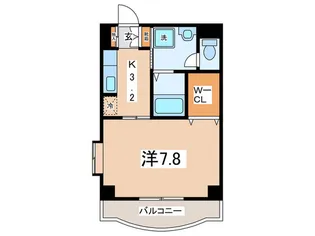 シャルマン【5階】の間取り