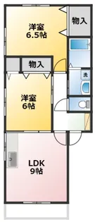 オラシオン【1階】の間取り