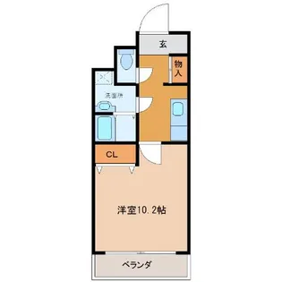 パークサイドノガミII【2階】の間取り