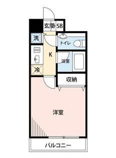マイナビSTAY浅草2(メゾン・ド・ヴィレ駒形)【2階】の間取り
