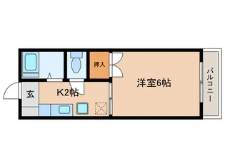 第3 三池ビル【1階】の間取り