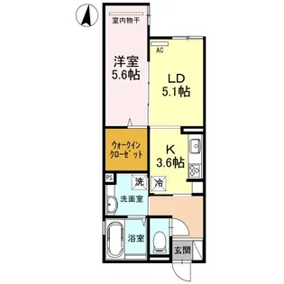 Montrose【3階】の間取り