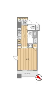 ステージグランデ新川【9階】の間取り