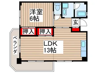 第2小池ビル【2階】の間取り