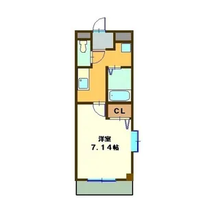 グランシャリオM&J【3階】の間取り