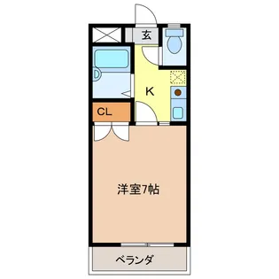 KENT HOUSE【1階】の間取り