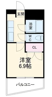 ベルコモンズ八幡山【2階】の間取り