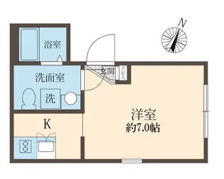 アズ板橋本町レジデンス【3階】の間取り