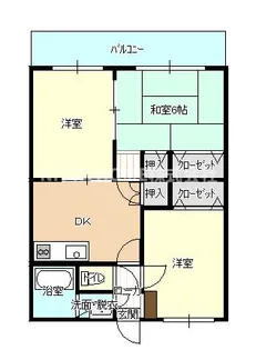 アイディアルノーブル【5階】の間取り