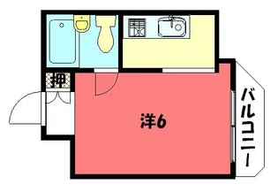 セントラル一乗寺【3階】の間取り