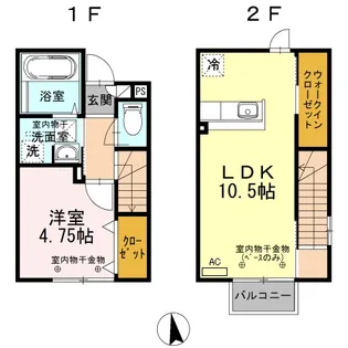リバーの間取り