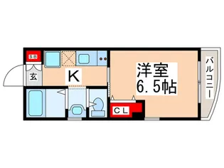 ソレイユ国立【1階】の間取り