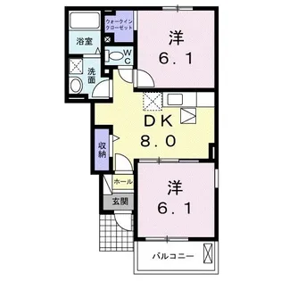 パストラルのぞみが丘I【1階】の間取り