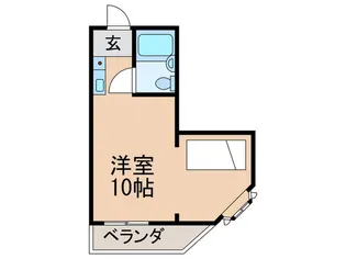 メゾンデ-ル【4階】の間取り