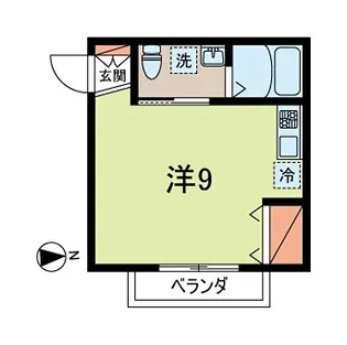 メゾンサンフラワー【1階】の間取り