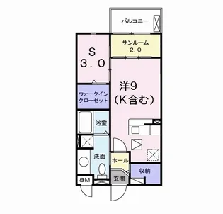 アルモニー【1階】の間取り