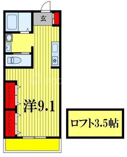 ラ・フェリーチェ【2階】の間取り