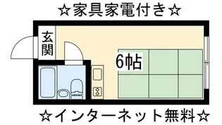 カレッジアンハウス玄琢【3階】の間取り