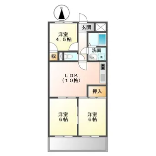 ファクタービル【7階】の間取り