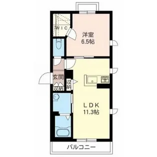 グランドール【3階】の間取り