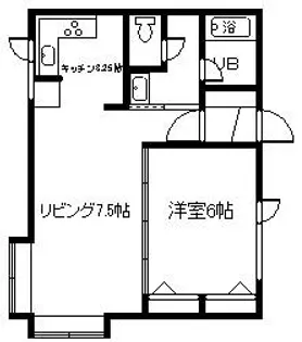 シンシア【1階】の間取り