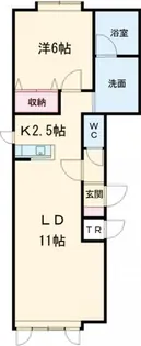 プリマヴェーラ東光【1階】の間取り