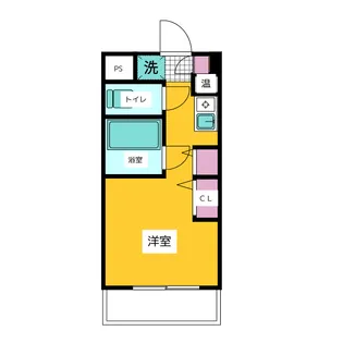 アカデミア清新【3階】の間取り