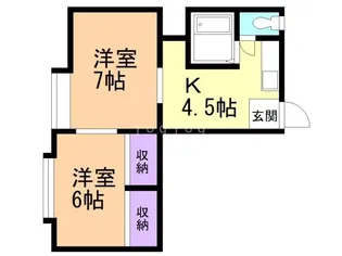 ステータス浪岡【1階】の間取り