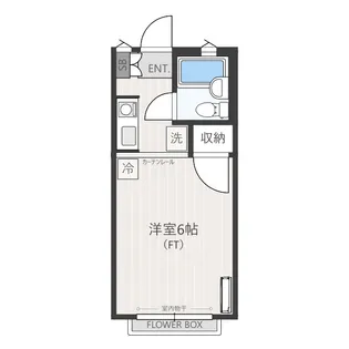 パティオ高津【1階】の間取り
