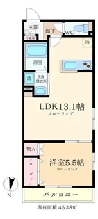 Maison Flora【2階】の間取り