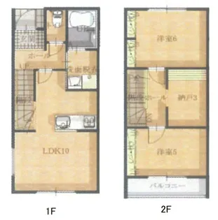 カーサ・ジュノBの間取り