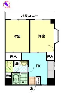 ぱいんどあ成増II【3階】の間取り