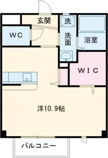 サンシャイン清和【2階】の間取り