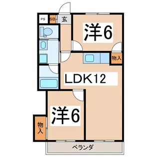 Son de Mer( ソン・ド・メール )【2階】の間取り