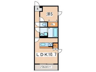 seele【2階】の間取り
