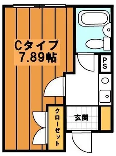 白菊レディースハイツ新井薬師【2階】の間取り