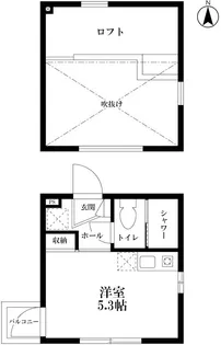 Annie’s house【2階】の間取り